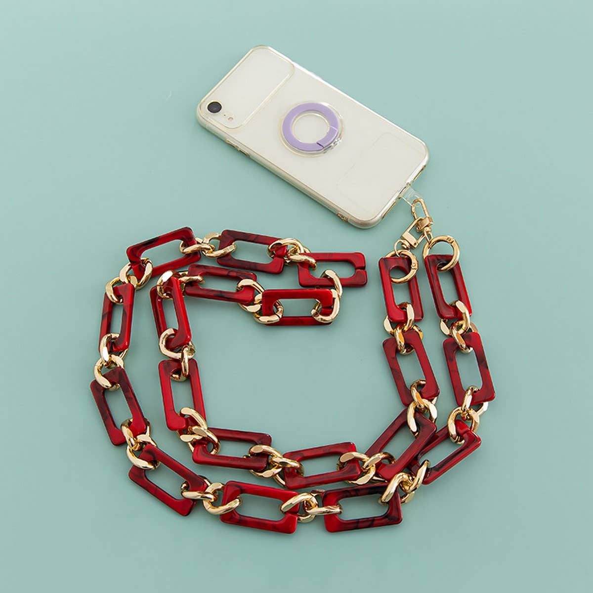 47.24in Thick Square Bag Strap,Phone Case Chain_CWMM5116