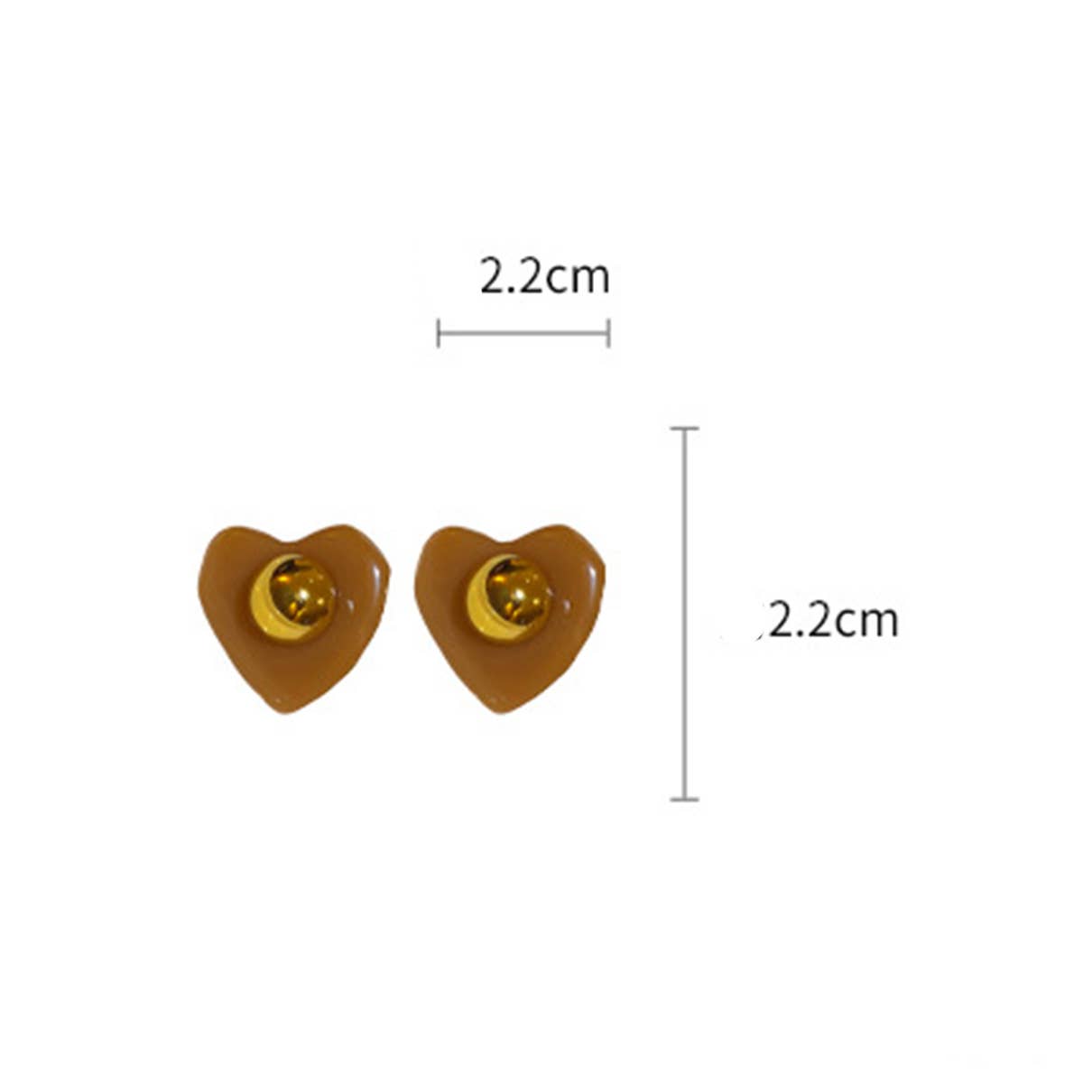 LOVE ROUND BEADS ELEGANT AND FASHIONABLE EARRINGS