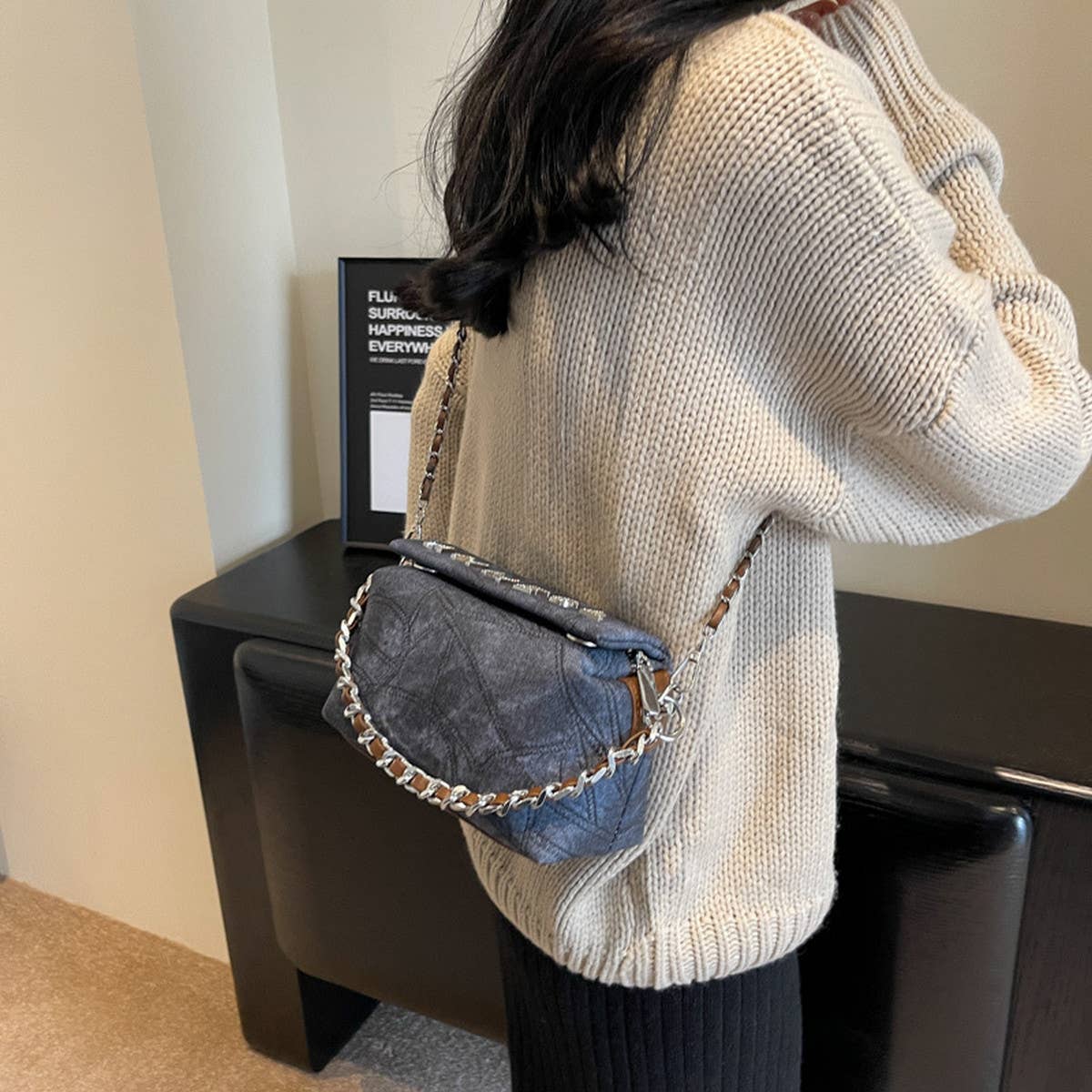 FASHION SMALL HANDBAG SHOULDER BAG_CWAB1551
