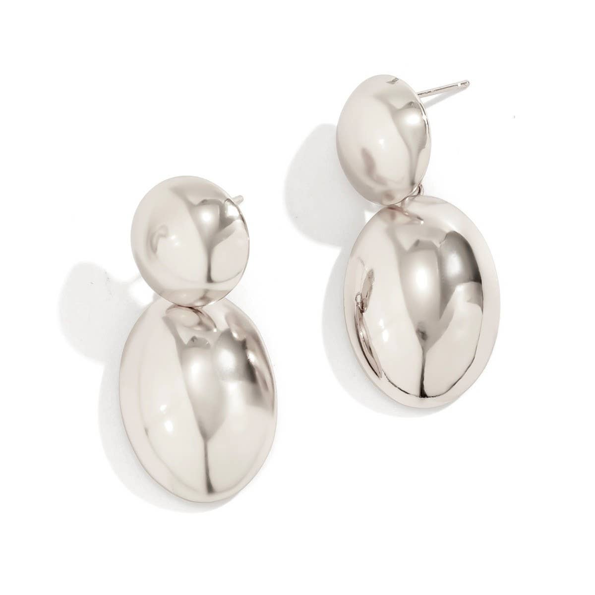 MINIMALIST GEOMETRIC WATER DROP EARRINGS