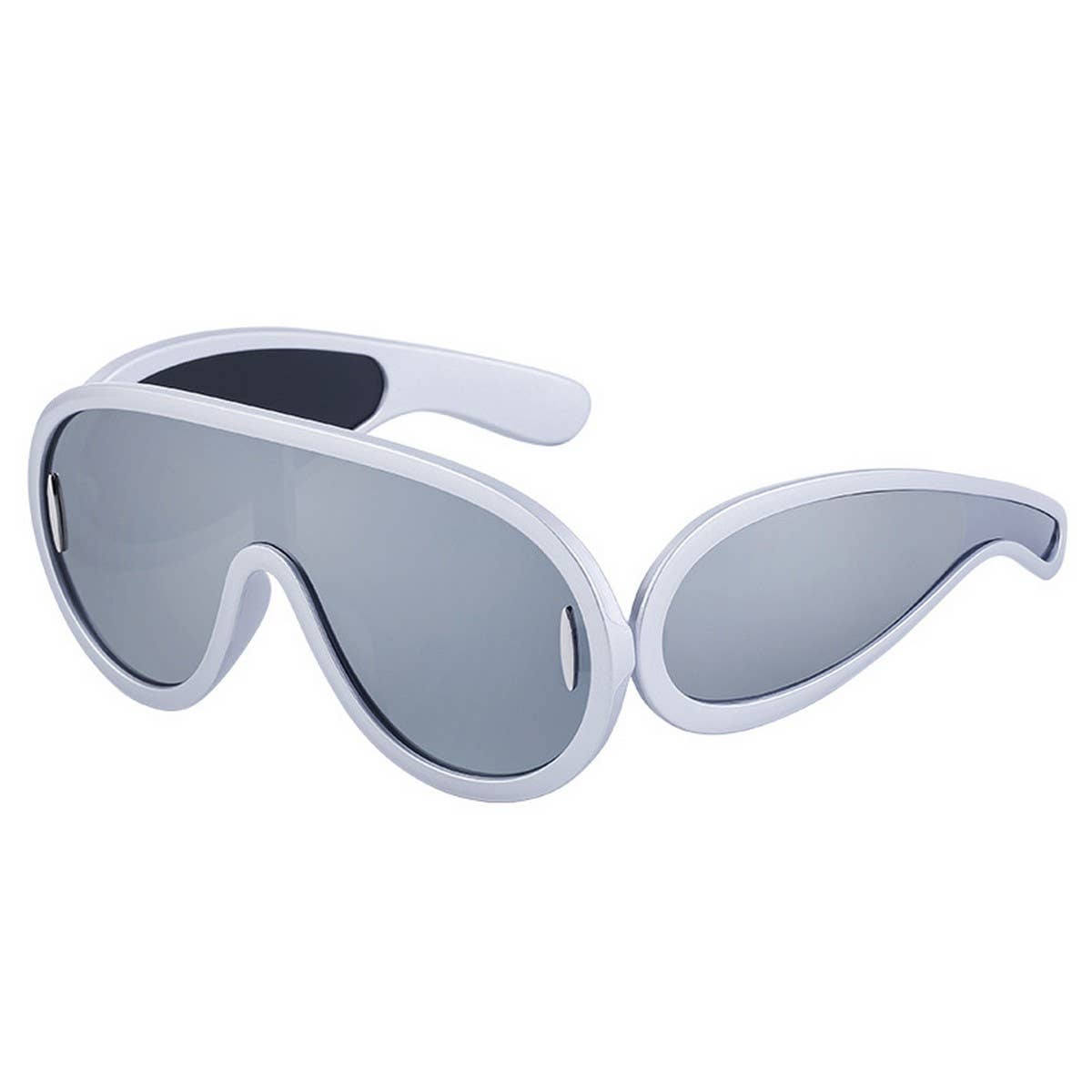 ONE-PIECE LARGE FRAME SUNGLASSES SPORTS SUNGLASSES_CWASG0591