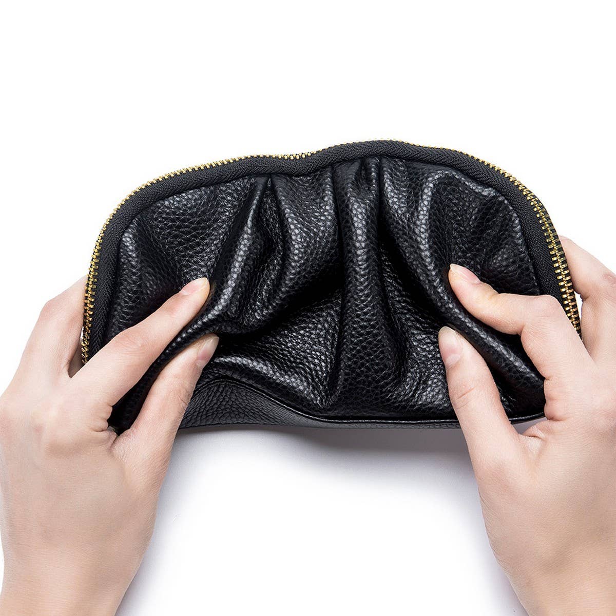 TOP LAYER COWHIDE FASHIONABLE LONG LEATHER WALLET_CWAB3781
