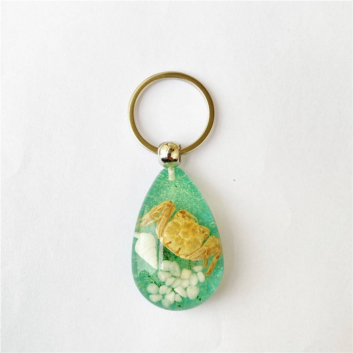 NEW LUMINOUS CRAB OCEAN CAR KEYCHAIN PENDANT