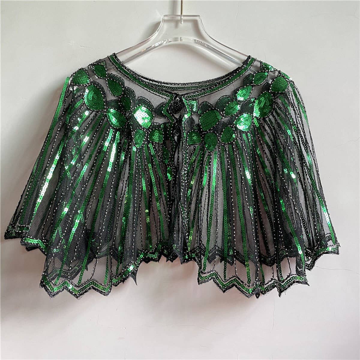 Lace Sequin Shawl ? Evening Party Dress Cover