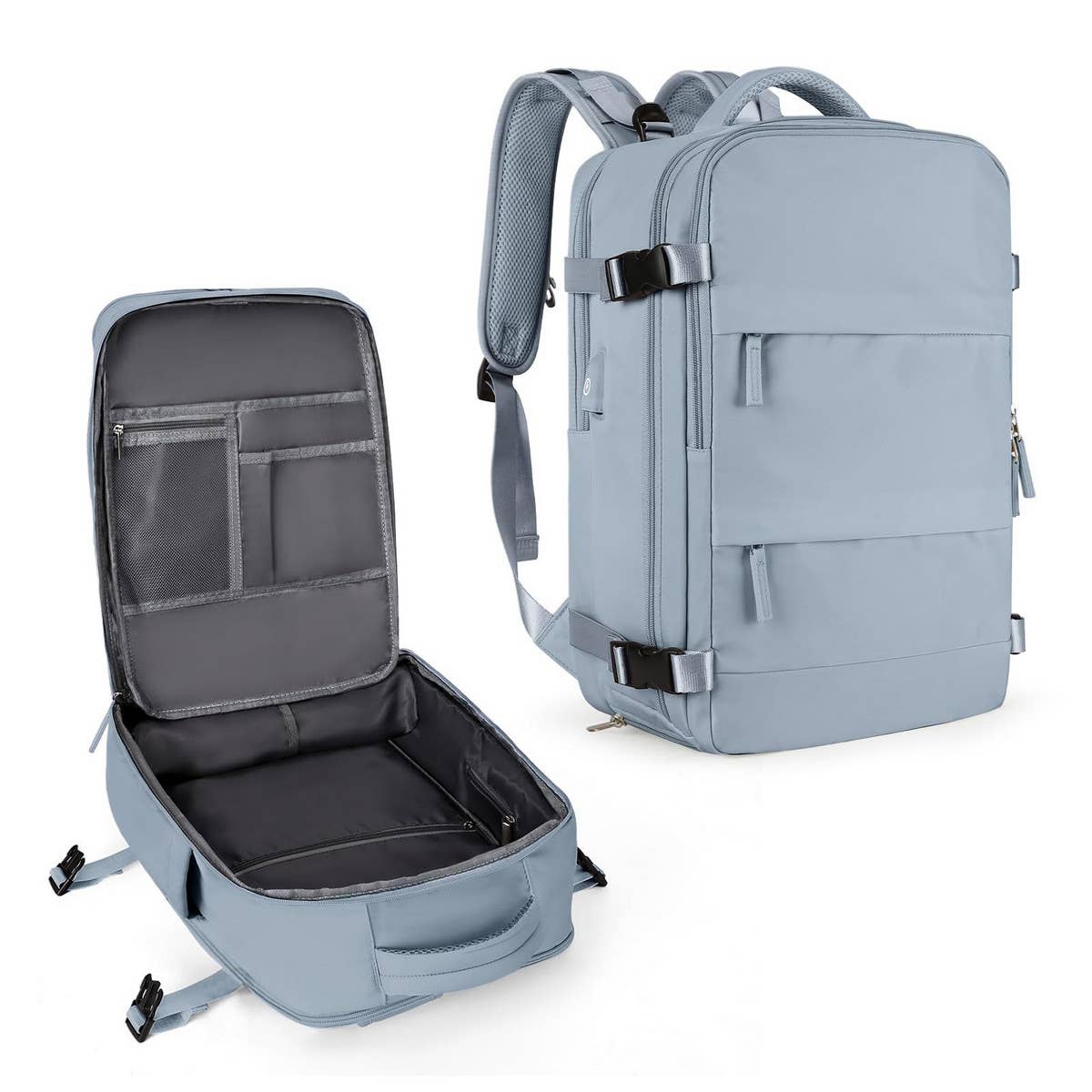 STYLISH WATERPROOF BACKPACK TOILETRY TRAVEL BAG_CWAB2349