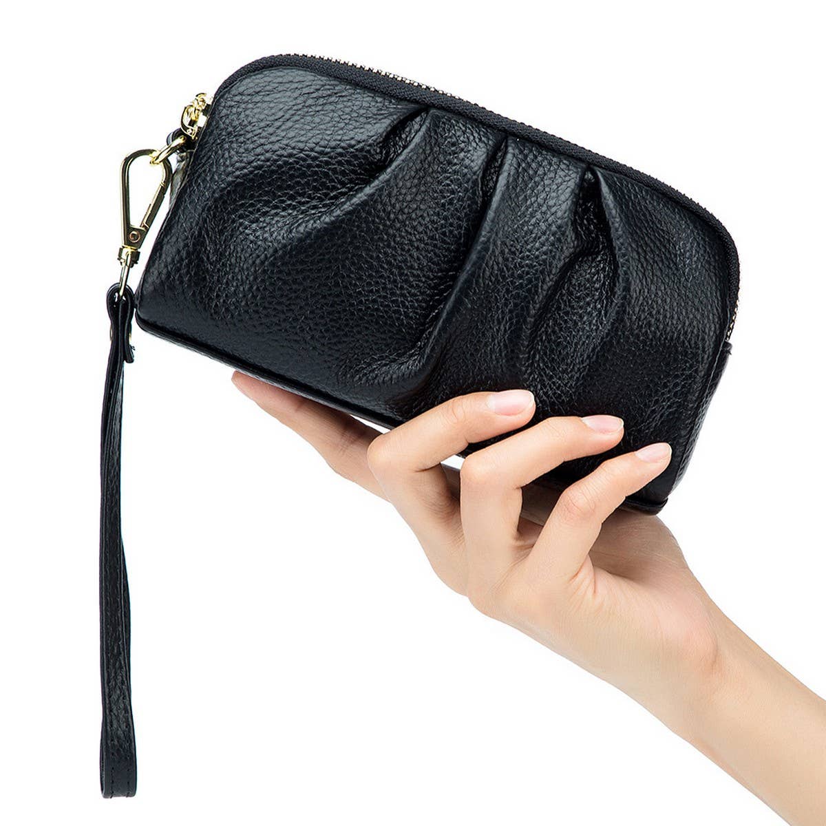 DOUBLE LAYER LARGE CAPACITY TOPLAYER COWHIDE WALLET_CWAB3737