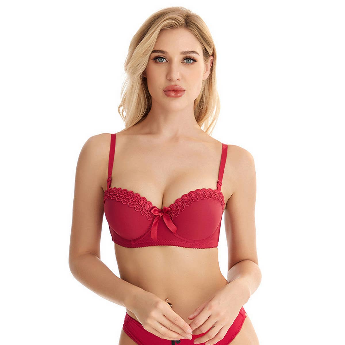WOMEN FASHION EMBROIDERED BRA BRA