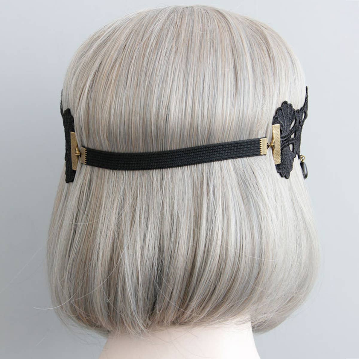 HALLOWEEN PEARL LACE HEADBAND