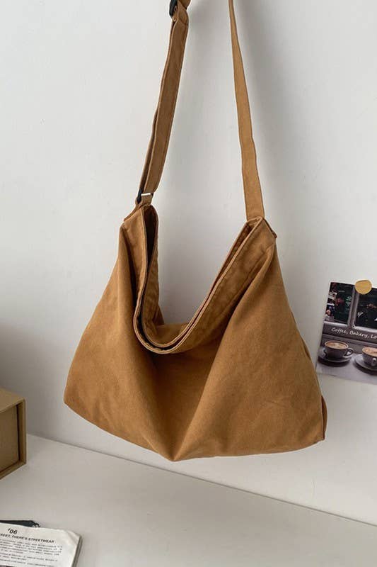 Crossbody Canvas Big Shoulder Bag_CWAB0420