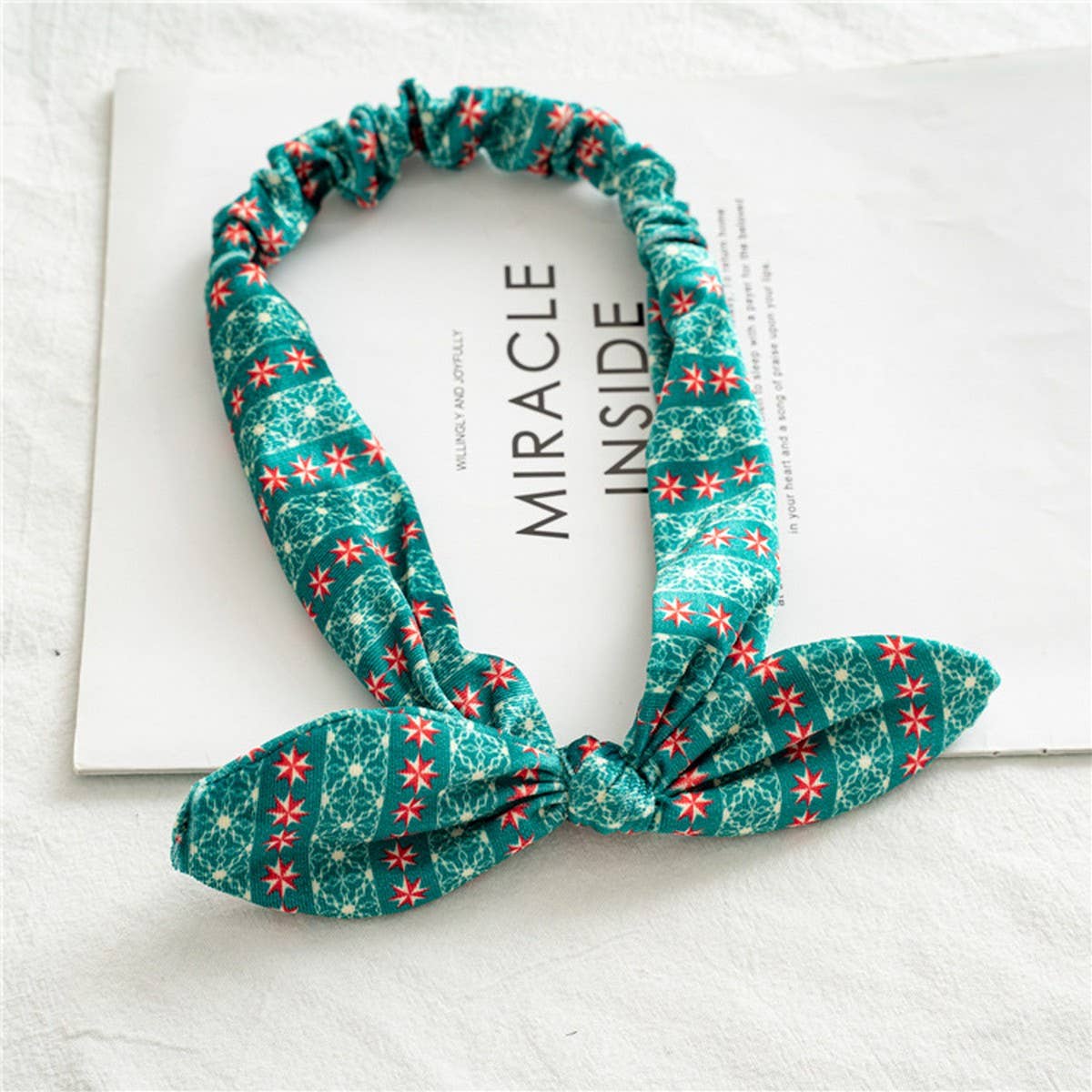 NEW CHRISTMAS CROSS HAIRBAND