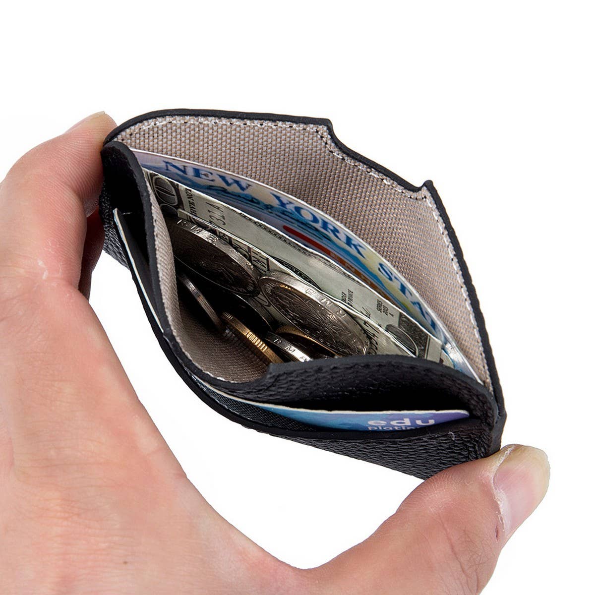 SMALL GENUINE LEATHER ULTRA-THIN MULTI-CARD HOLDER_CWAB3885