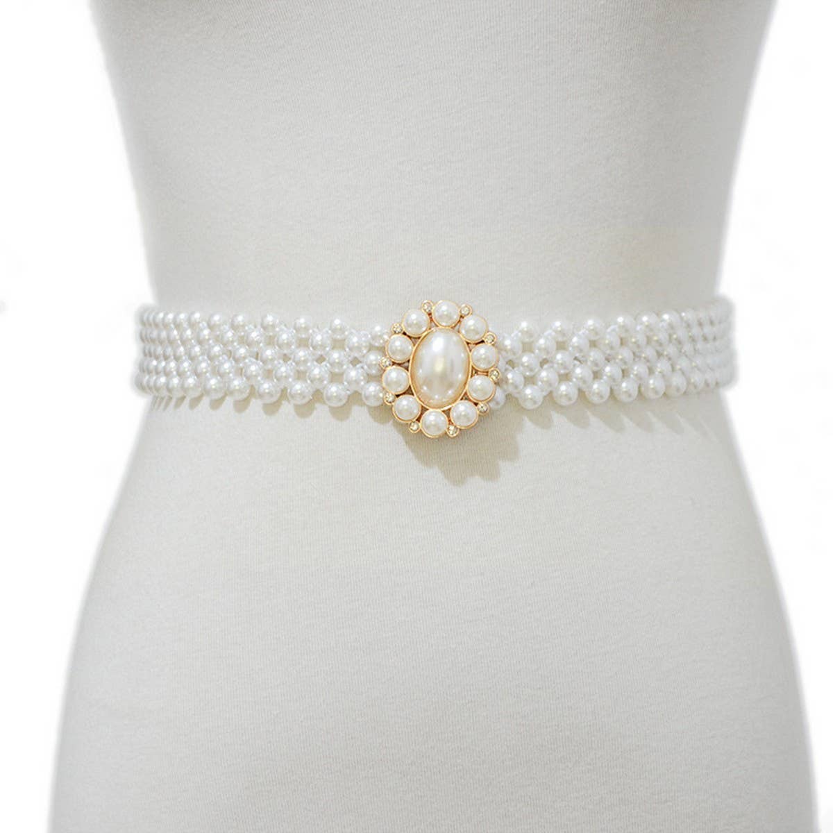 WOMEN'S STRETCH PEARL ELASTIC WAIST CHAIN_CWABE0522