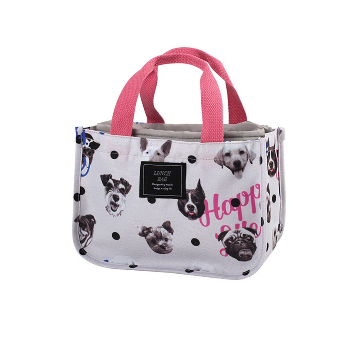 CASUAL PICNIC INSULATED DOUBLE LAYER BENTO BAG_CWAB1824