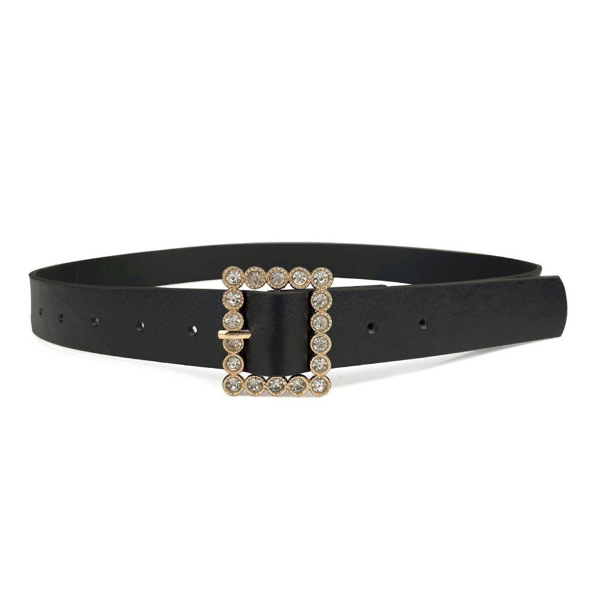 NEW FASHION WOMEN'S DIAMOND PIN BUCKLE BELT_CWABE0702