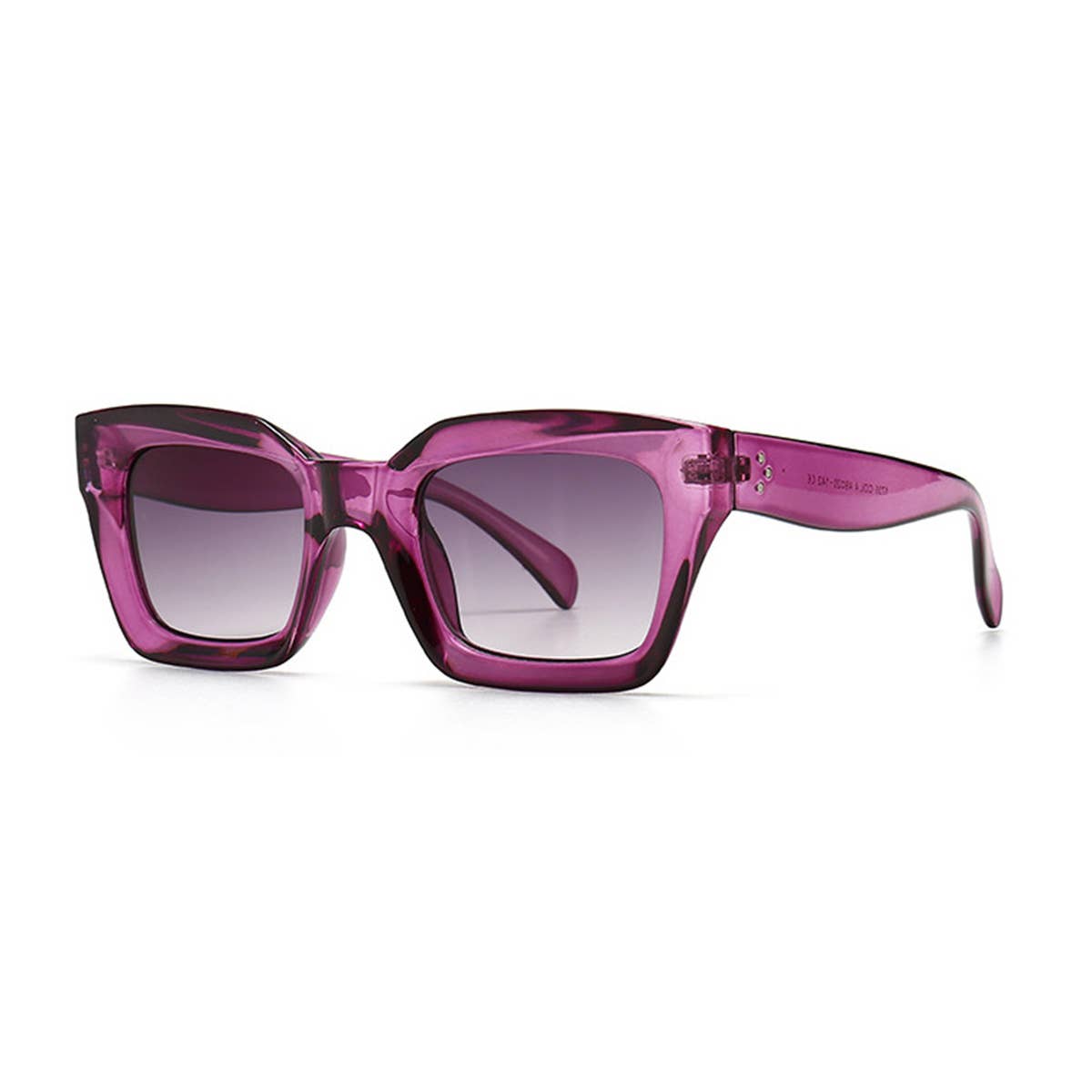 TRENDY STREET STYLE SQUARE SUNGLASSES