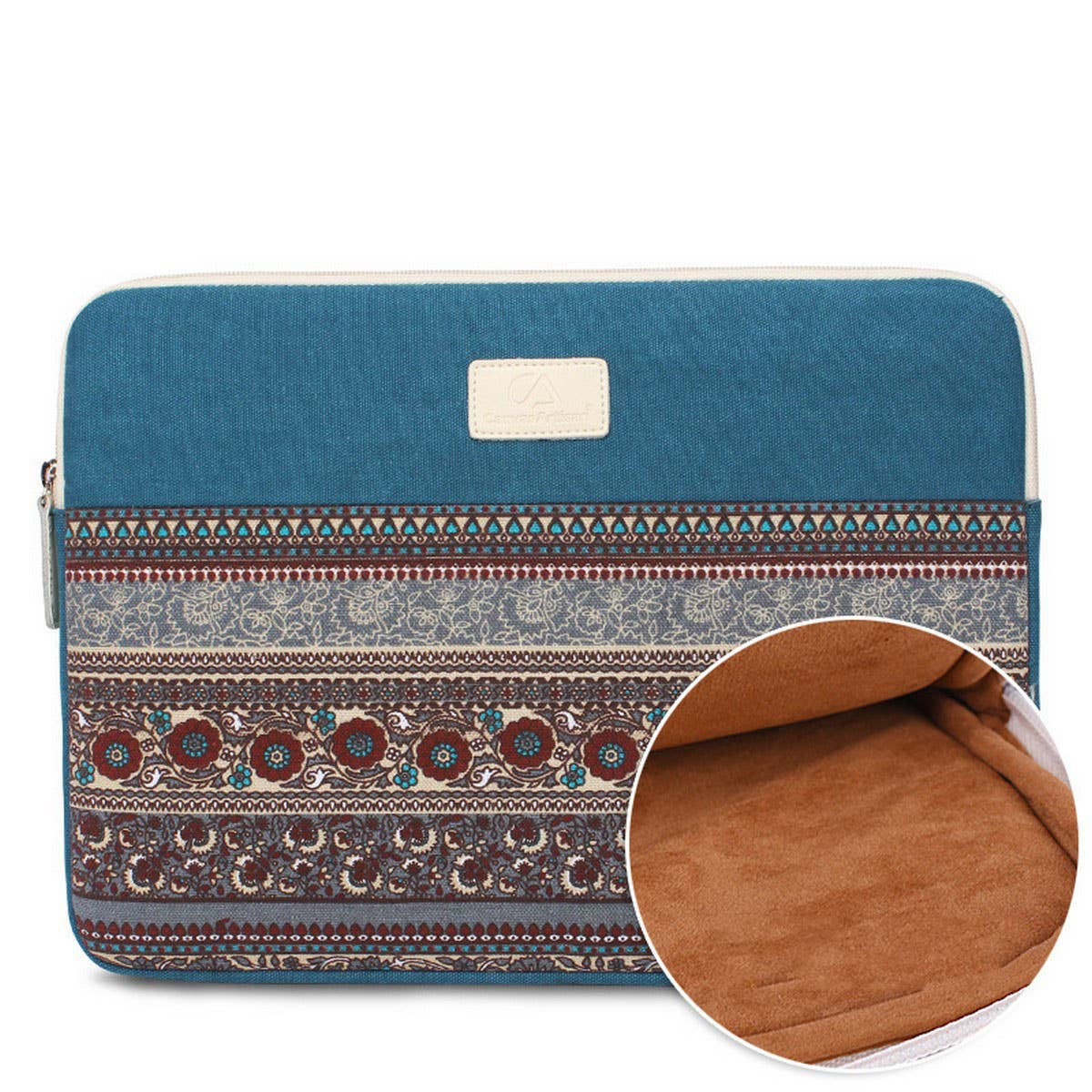 CANVAS PRINTED LAPTOP SLEEVE COMPUTER CASE_CWMM2068