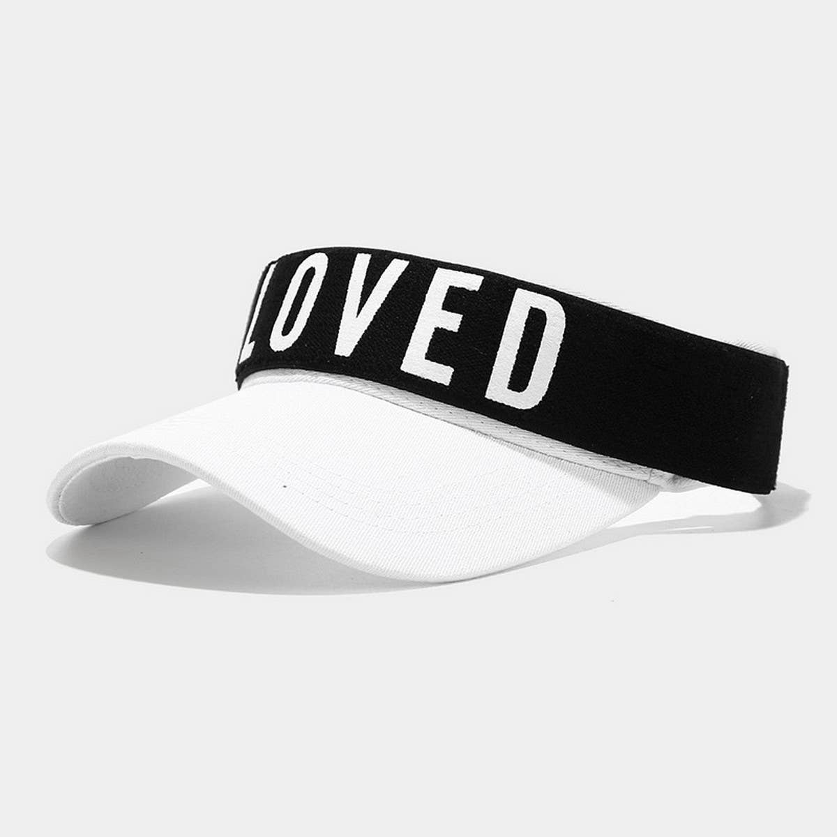 LOVED Printed Visor Cap -Summer Breathable Sun Hat_CWAH3312