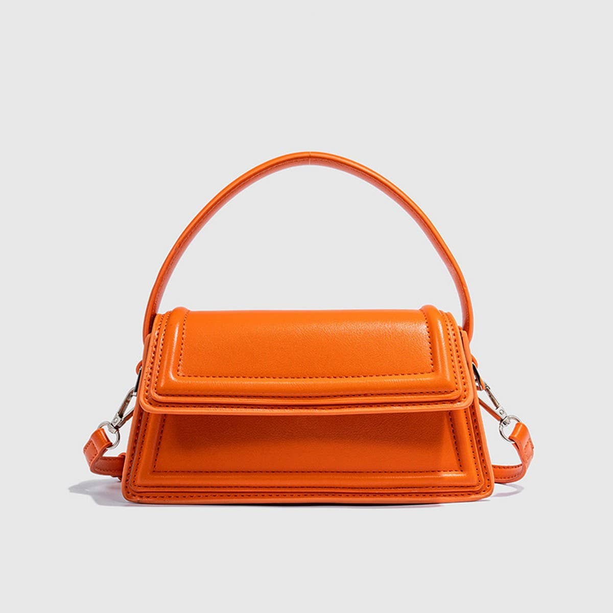 FASHION CASUAL MINI TRAPEZOIDAL SHOULDER BAG_CWAB3434