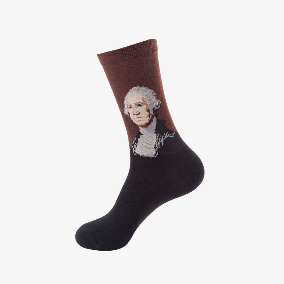 AUTUMN AND WINTER OIL PAINTING SOCKS_CWMS1003