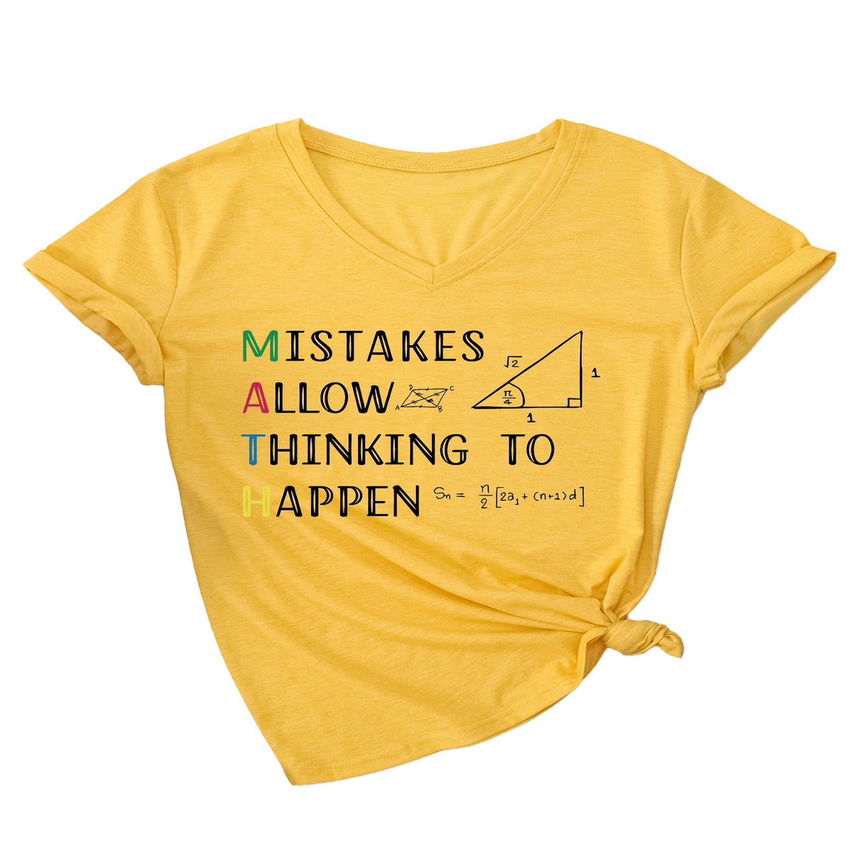 Women?™s V-Neck Graphic Tee, Summer Casual Fit_CWTTS1487