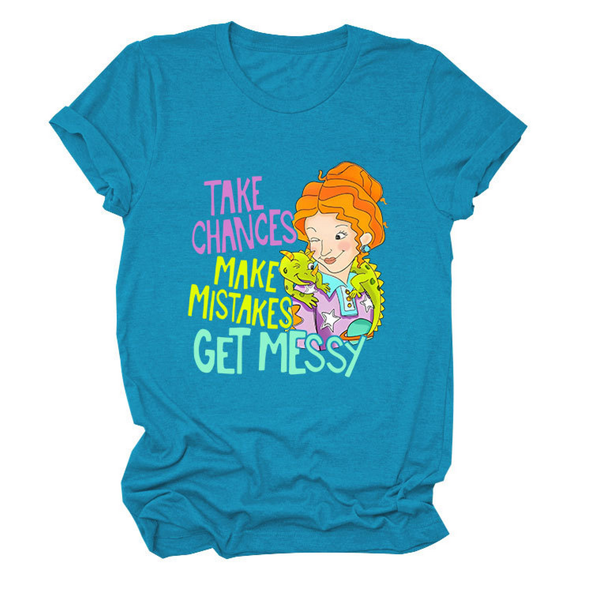 Positive Message Tee ?œTake Chances??Print_CWTTS1484
