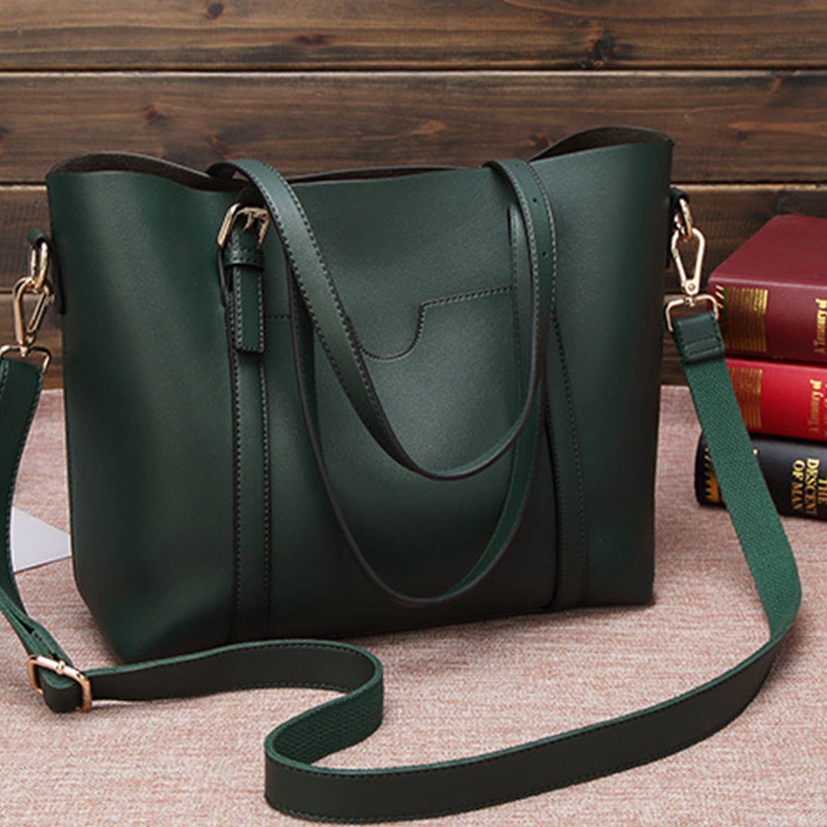 WOMEN SIMPLE SOFT LEATHER HANDBAG_CWAB0965