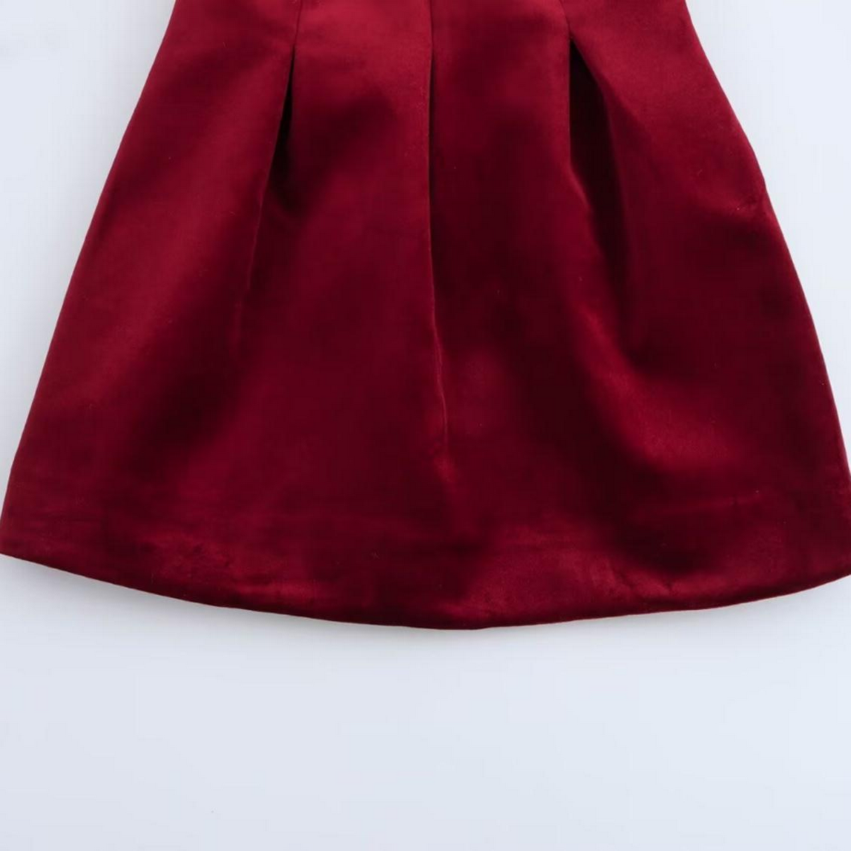 Women?™s Velvet Mini Dress French Fashion Style_CWDMD5810