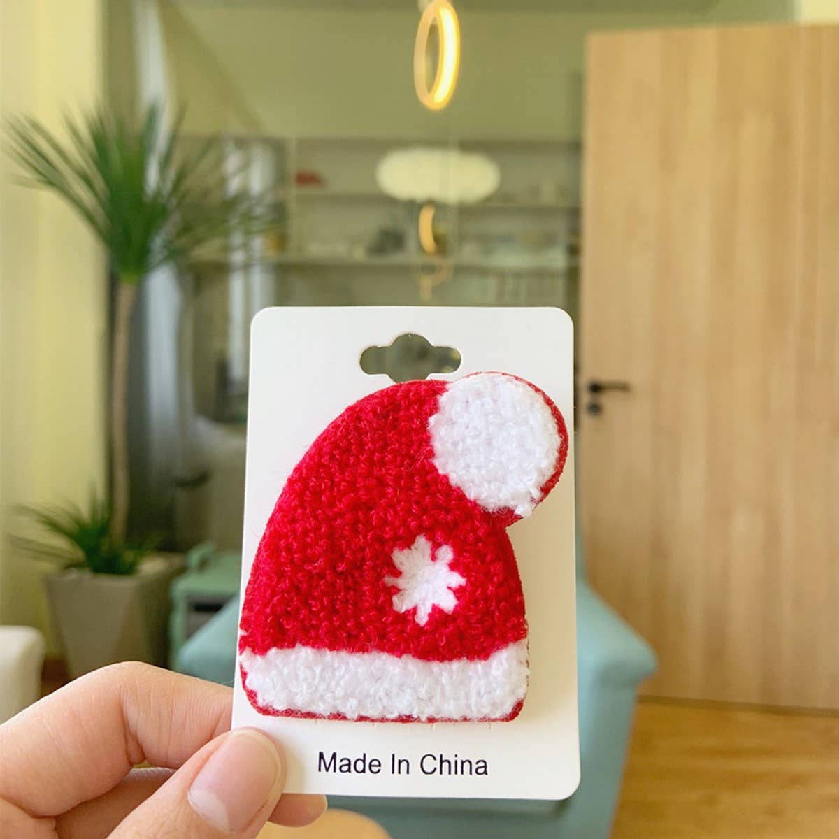 CLOTH PATCH EMBROIDERY LABEL PIN CHRISTMAS SET