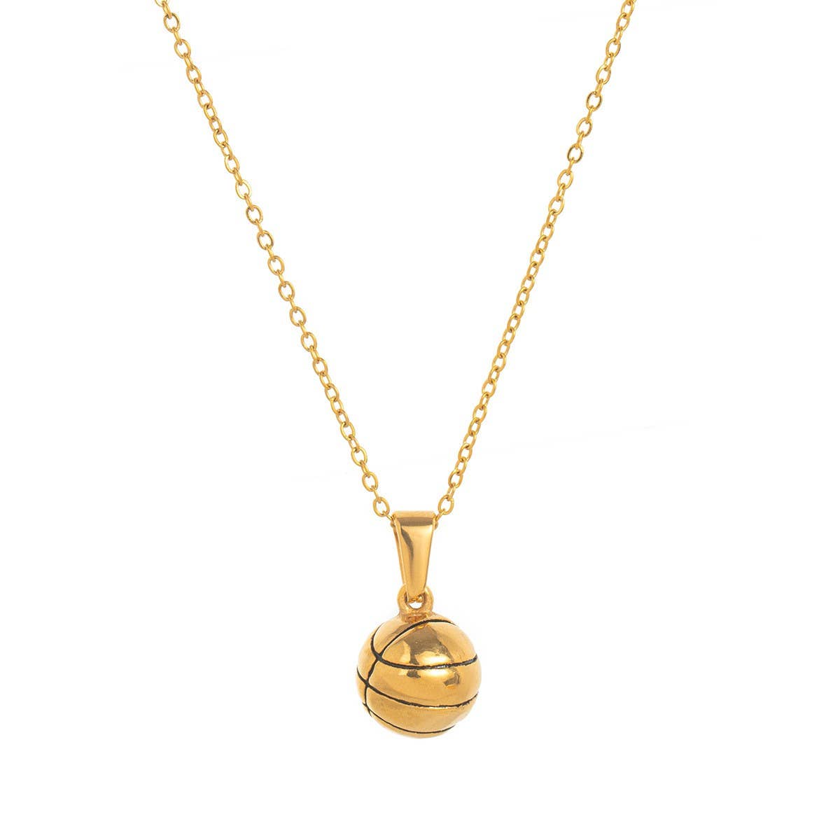 Creative Hip Hop Sports Pendant Necklace