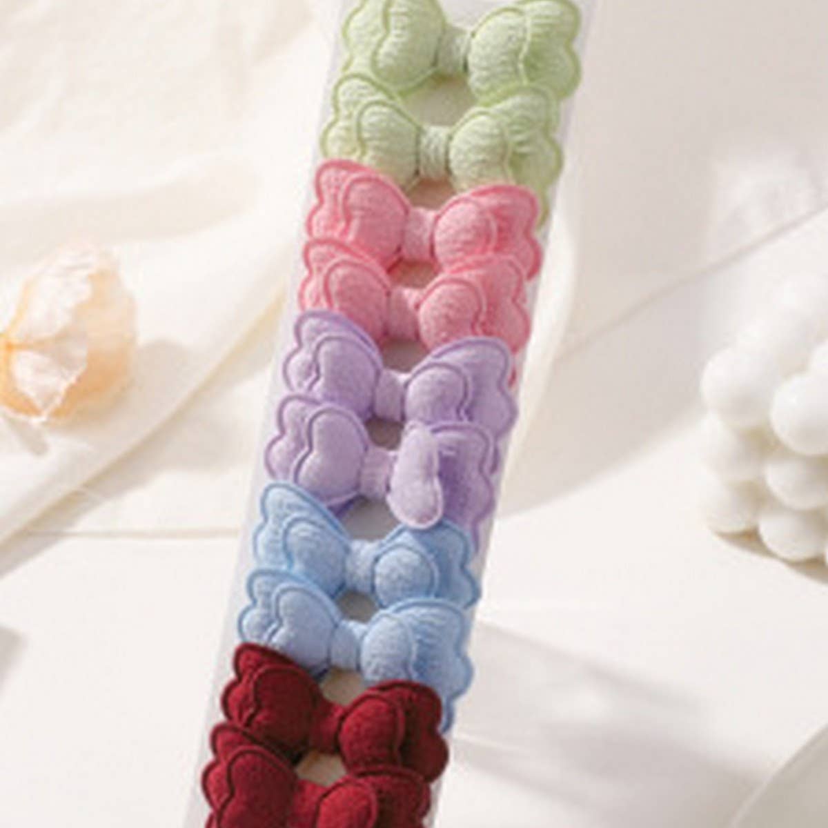 Double-Layer Butterfly Hair Clip Set for Kids