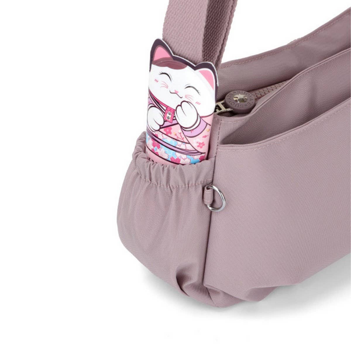 WATERPROOF FABRIC CASUAL SHOULDER MESSENGER BAG