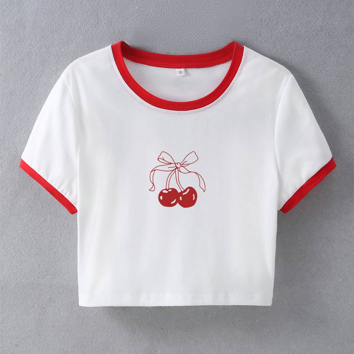 Y2K sexy slim fit short sleeve crop top tee