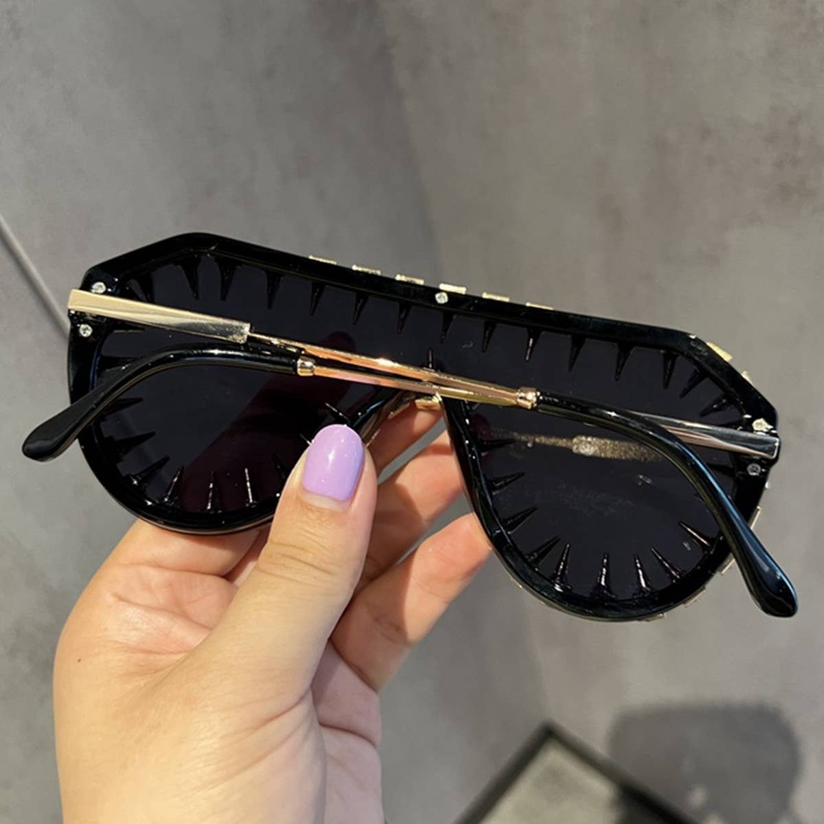 PERSONALIZED PUNK ONE-PIECE FUNNY SUNGLASSES_CWASG0757
