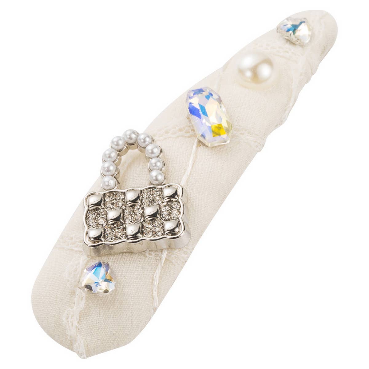 WOMEN RHINESTONE PEARL HAIRPINP_CWAHA1773