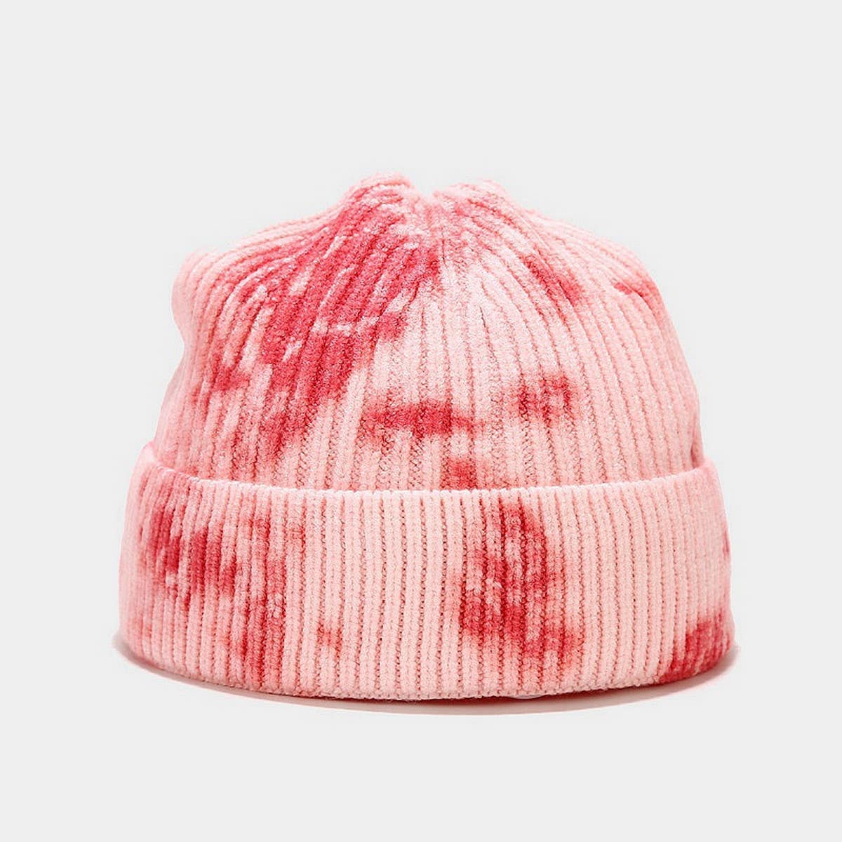 NEW WARM TIE-DYE KNITTED HAT_CWAH1588