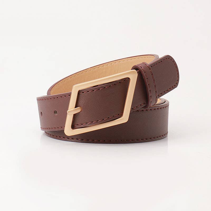 Versatile and high-end alloy pin buckle belt