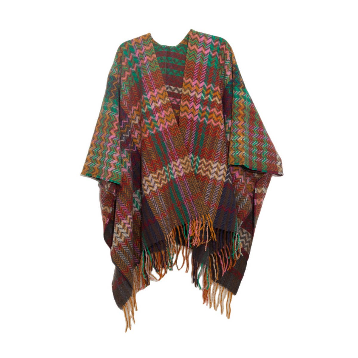 2024 NEW STYLE SHAWL WITH SLEEVES AND TASSELS_CWASC1204