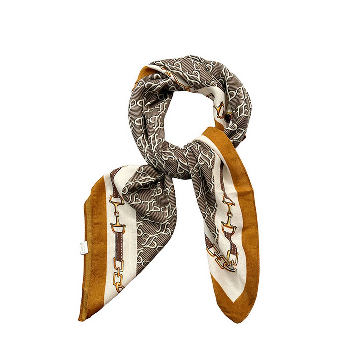 Velvet Rose Print Scarf - Elegant Fall/Winter Wrap