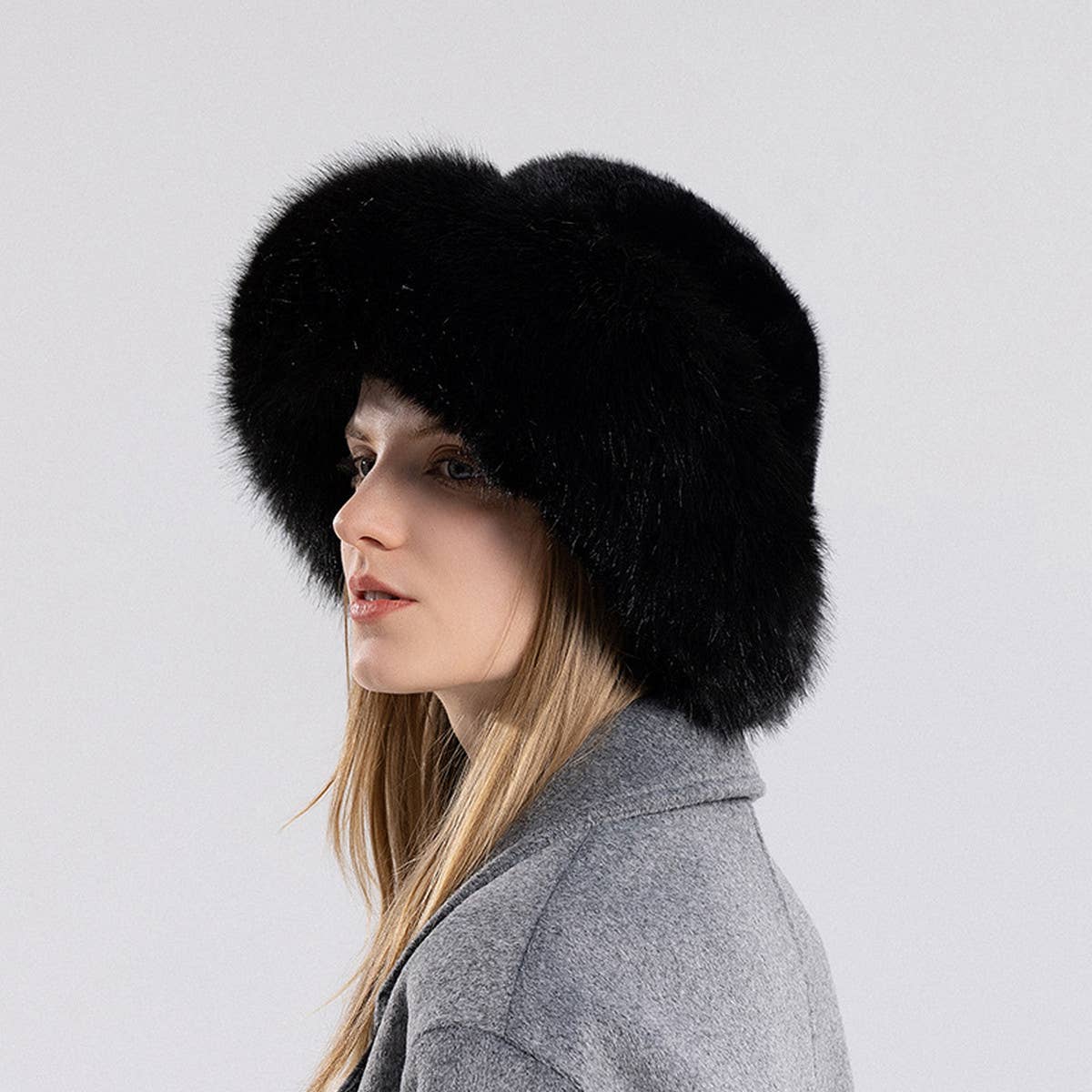 WOMEN FASHION WARM BASIN HAT BUCKET HAT_CWAH0876