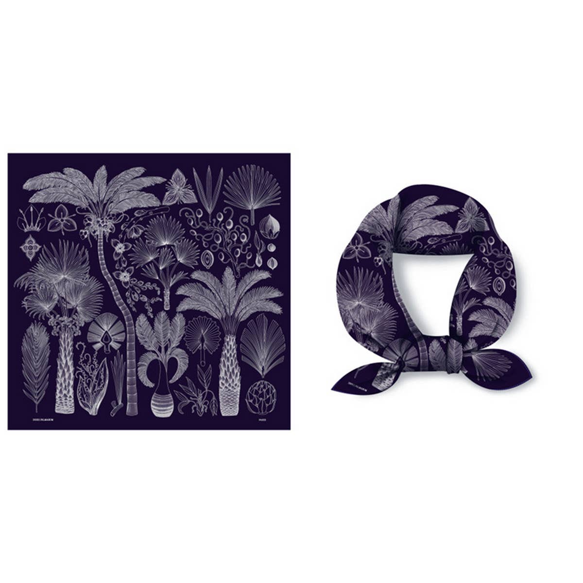 Vacation Beach Satin Scarf for Women, Sun