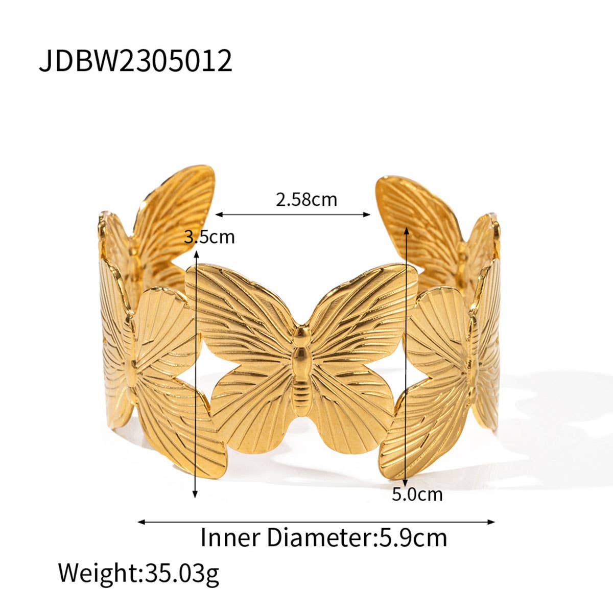 VINTAGE BUTTERFLY NECKLACE EARRINGS RING SET