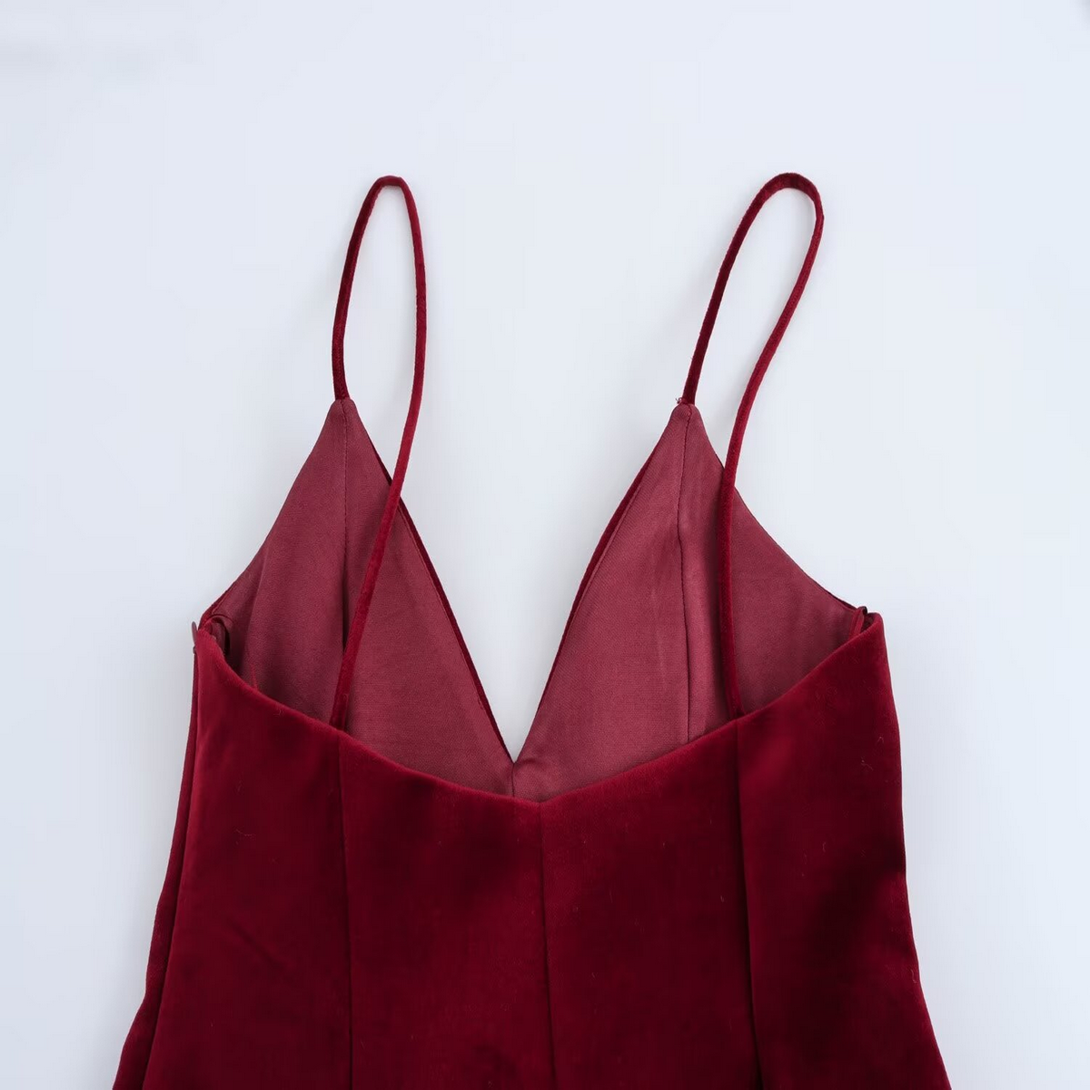 Women?™s Velvet Mini Dress French Fashion Style_CWDMD5810