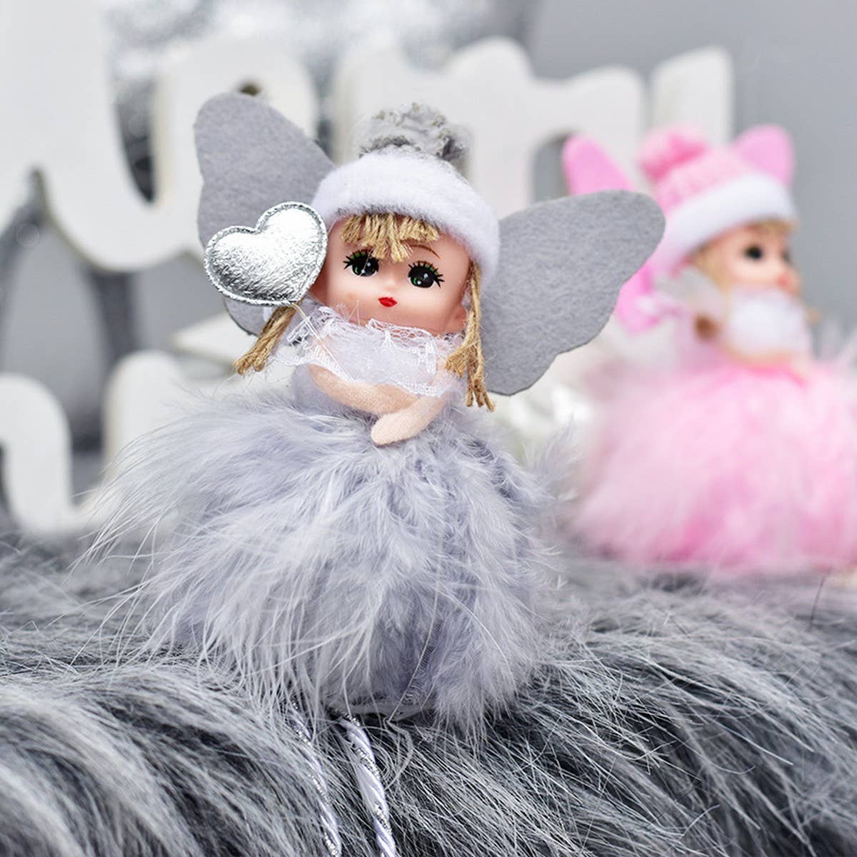 Cute Feather Angel Christmas Tree Ornament_CWAJE05398