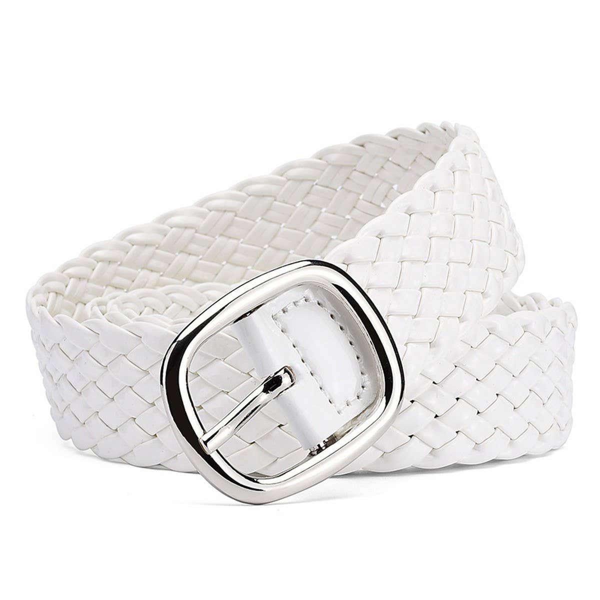 BRAIDED BELT IN BRIGHT CANDY COLOR FOR WOMEN_CWASC0570