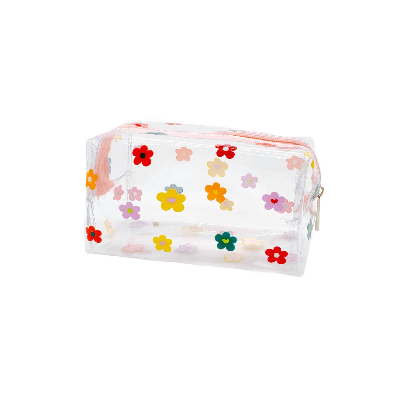 Transparent waterproof toiletry storage bag