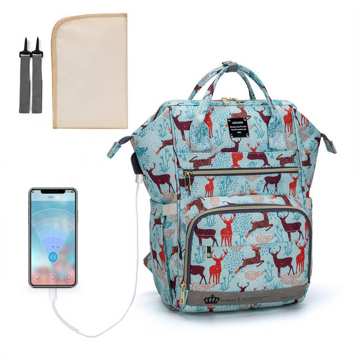 2024 NEW STYLE BACKPACK MOTHER AND BABY BAG_CWAB2231