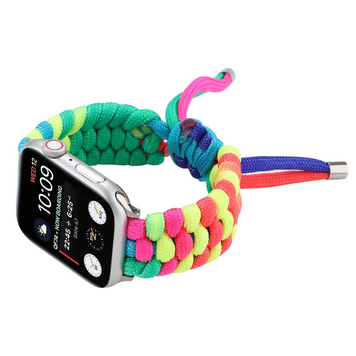 APPLE WATCH 9 VELCRO PARACORD STRAP_CWASC1543