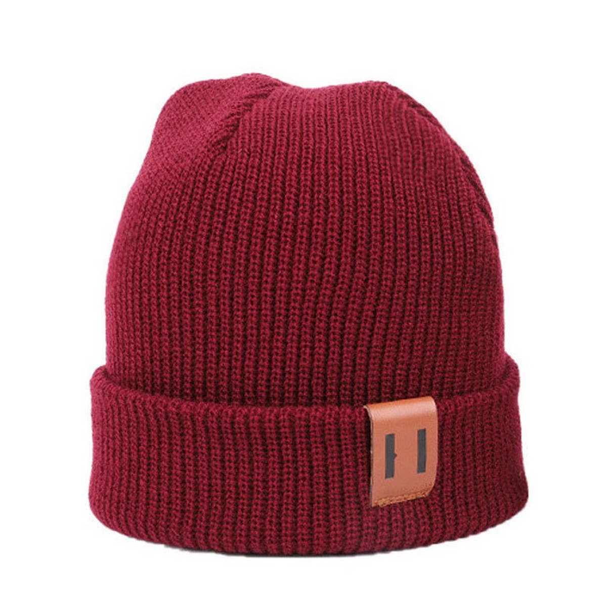 NEW WINTER PIG NOSE LABEL BABY KNITTED HAT_CWAH1748
