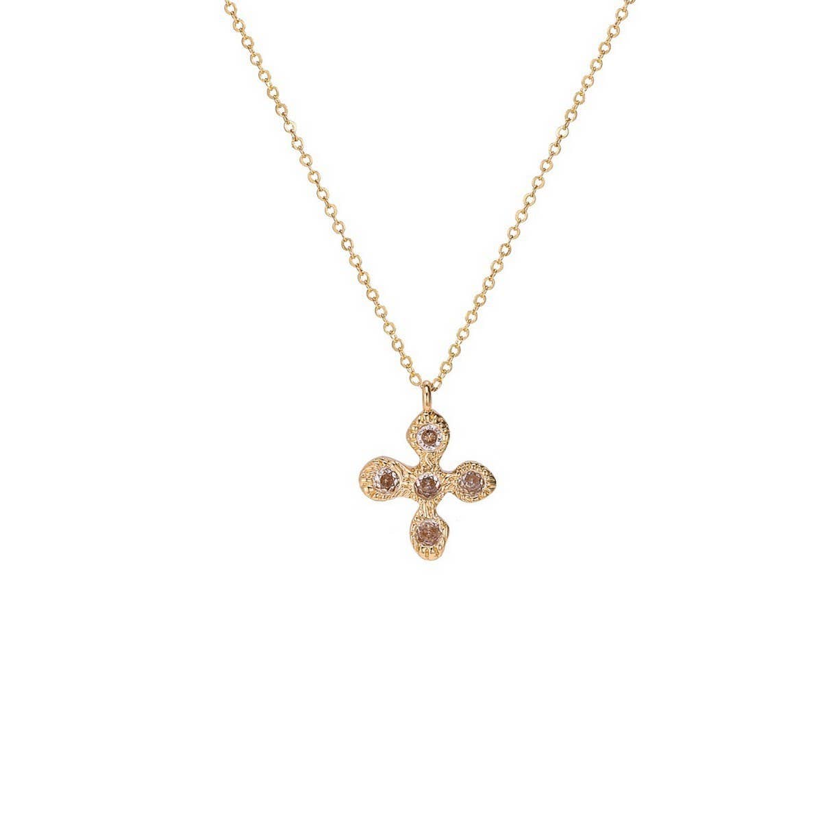 Halloween Creative Cross Pendant Necklace