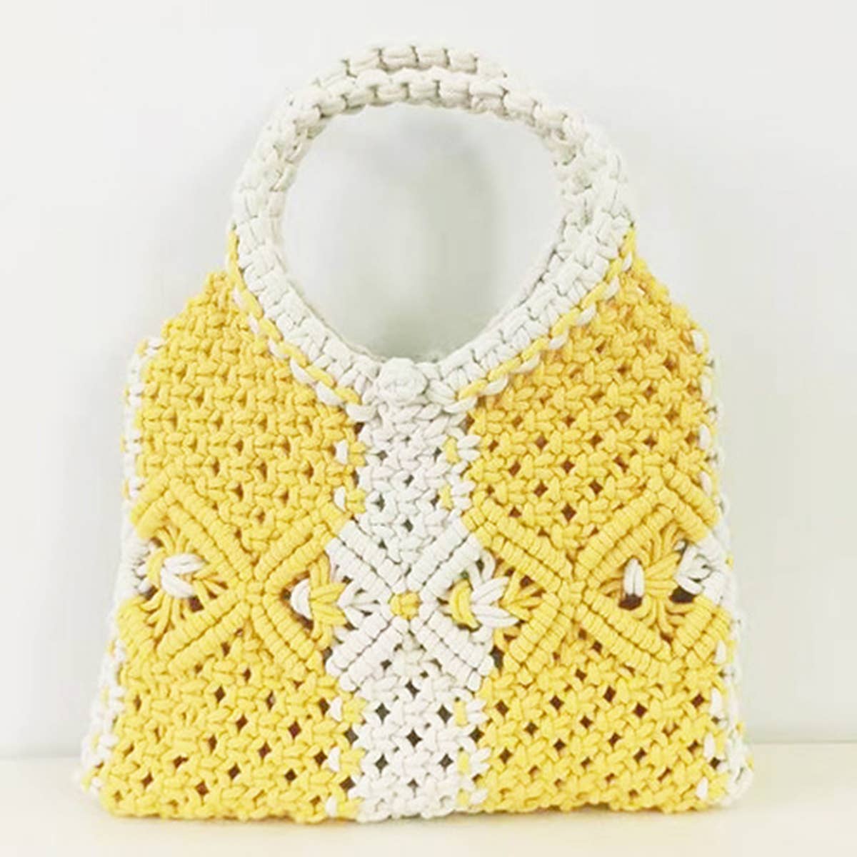 WOMEN LEISURE HOLLOW TOTE BAG_CWAB0832
